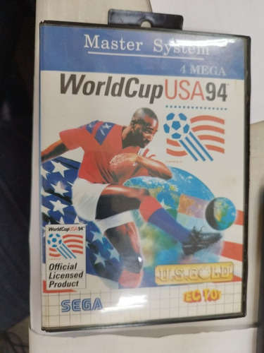 World Cup Usa 94 Tec Toy Completo Sega Manual Folder Copa