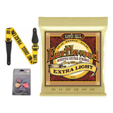 Cuerdas Guitarra Electroacustica Extra Light Ernie Ball 2006