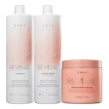 Braé Kit Revival Duo (2 Produtos) 2x1000ml + Máscara 500g