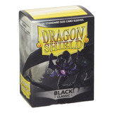 Mangas Dragon Shield Clásicas Negras (100)