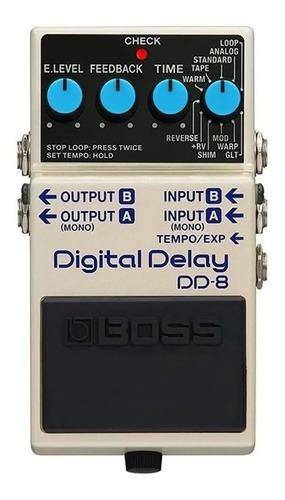 Pedal De Efecto Boss Dd8 Delay Digital Para Guitarra