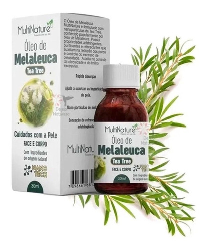 Óleo De Melaleuca 30ml Tea Tree Multinature 
