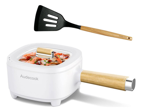 Audecook Olla Elctrica De 2 Litros, Sartn Antiadherente De C