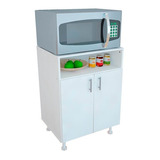 Mueble Para Microondas Melamina Cocina Express Mosconi Cuota