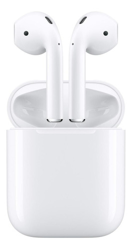 Audífonos In-ear Inalámbricos Apple AirPods With Charging Case (1st Generation) Mmef2 Blanco