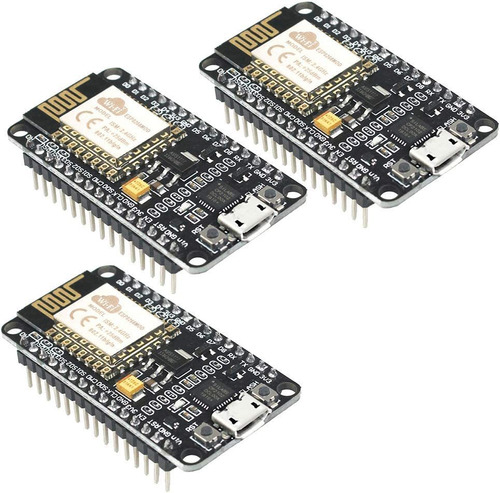 Keeyees 3 Unids Esp8266 Esp-12e Placa De Desarrollo Wifi Wla