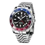Pagani Design Gmt Reloj Masculino De Acero Inoxidable Color De La Correa Silvery Color Del Bisel Jubilee Blue Red | Envío gratis