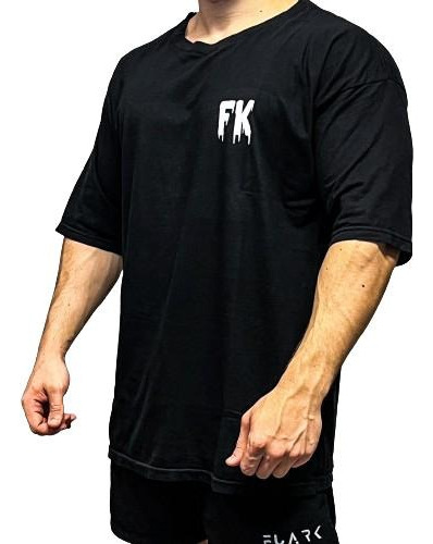 Remera Fuark Oversize Gym Culturismo Crossfit