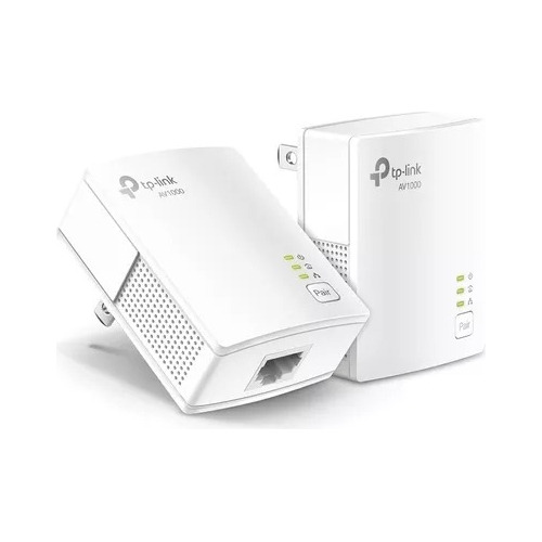 Kit Repetidor Powerline Av1000 Gigabit Tp-link Tl-pa7017 Kit