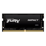 Memoria Ram Kingston Fury Impact 8gb Ddr4 3200mhz Negro