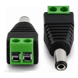 Kit 10 Conector Plug P4 Macho Borne Para Cftv O Melhor