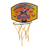 Tablero Con Aro De Basket De Pared Madera Plegable Basquet