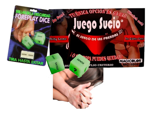 Dados Y Juego De Mesa Eroticos-foreplay Glow & Juego Sucio