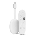 Chromecast 4ta Generación Google Tv Hd Blanco Control Remoto