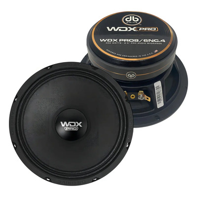 Medios Rangos Db Drive Wdxpro8\u002F6nc.4 400w Wdx Pro 6.5 PuLG Negro | Meses sin interés