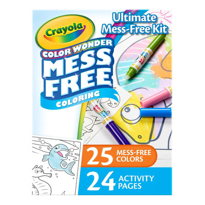 Crayola Color Wonder Mess Kit Para Colorear Gratis (más De Y