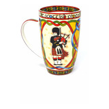 Royal Tara Taza Con Diseño De Nudos Celtas Escoceses Y Gaita