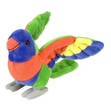 Peluche Loro Arcoiris Mini Cuddlekins Wild Republic 