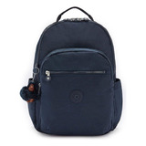 Mochila Kipling Seoul True Blue Tonal Azul Marinho