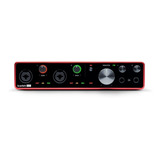 Interfaz De Audio Focusrite Scarlett 8i6 100v/240v 3.ª  Gen