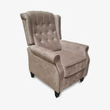 Sofá Reclinable Capitone. Vys Spa Variedad Colores 