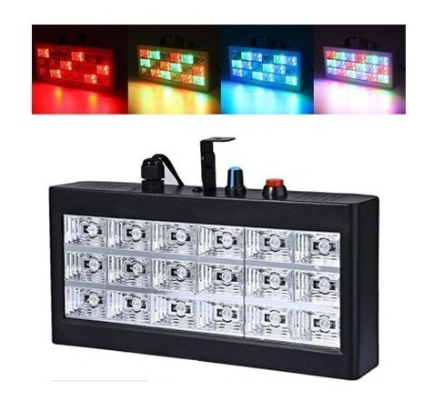 Led Rgb 18 Corta Imagen, Audio Rítmico