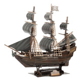 Rompecabezas De Diorama En Maqueta De Barco Caribbean Black