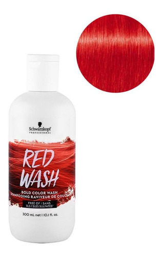 Shampo Color Rojo Intenso Color Wash Schwarzkopf 300ml