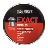 Balines Jsb Exact King 6.35 25,4grs Lata X150 Unidades.