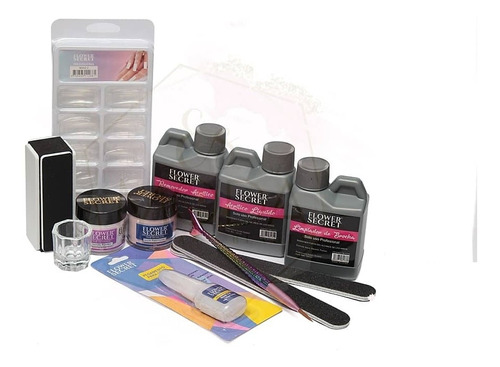 Kit De Acrilicos Para Uñas Plus