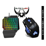 Mini Teclado Gamer + Mouse Gamer ¡envió Inmediato!