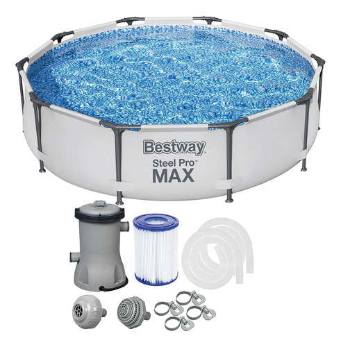 Piscina Estruturada 4.678l Circular 110v Bestway