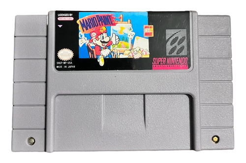 Mario Paint Para Super Nintendo Snes Fisico Nuevo