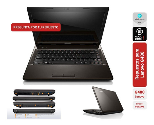 Repuestos Lenovo G480 - Pregunta Por Partes Disponibles