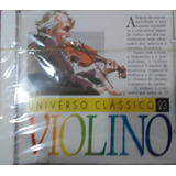Cd Violino - Universo Clássico 23 - Série Instrumentos
