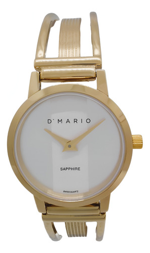 Reloj Dmario Ze3250 Mujer Cristal Zafiro 100% Original