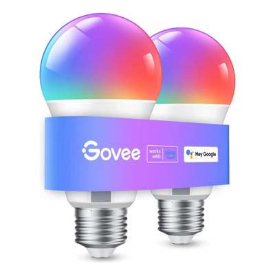 Bombilla De Luz Inteligente Govee, Wifi, Bt, Rgbww, 1 Par