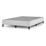 Base De Cama Keenan Zinus 2 Plazas 150x190x36cm Color Blanco