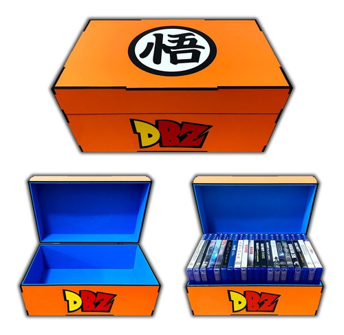 Porta Jogos Case Ps3/ps4/ps5/xbox One/s/x Dragon Ball Z