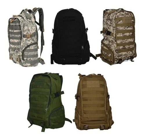 Morral Militar 35 Lts Táctico Camuflado Camping Ref 35l-1