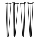 10 Pés Hairpin Legs Triplo 40cm Rack Puff Mesinha Banco