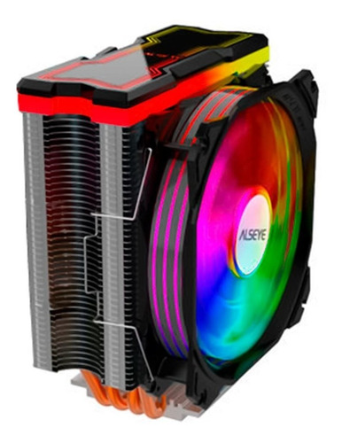 Cooler Para Processador Alseye Rgb Max Series Max120 Preto