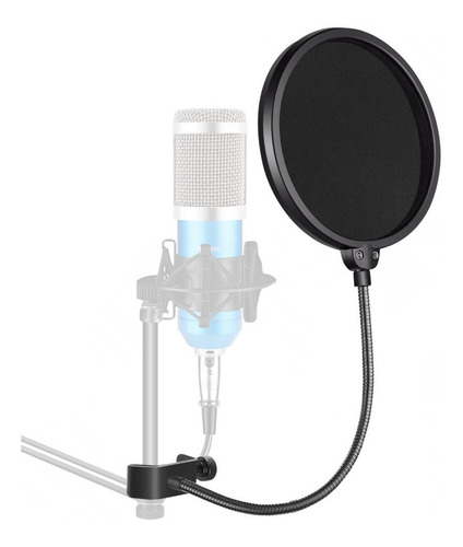 Pop Filter,filtro 6'',anti Puff P/microfone Arcano Black,akg