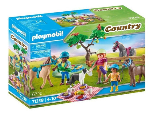 Playmobil Country Excursión De Pícnic Con Caballos 71239 67