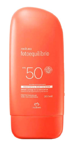 Loción Protectora Corporal Fps50 200ml Fotoequilibrio Natura