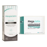 Combo Megacistin Shampoo X200ml + 60 Comprimidos 