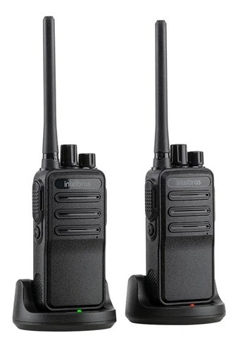 Intelbras Walkie Talkie Radio Comunicador Rc 3002  2-preto 