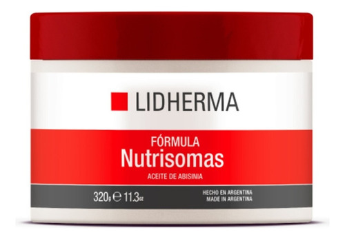 Nutrisomas X 320 Lidherma Crema Nutritiva Facial Hidratante Tipo De Piel Todo Tipo