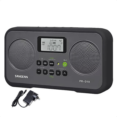 Radio Digital Portatil Sangean Pr-d19 Stereo Am Fm Alarma