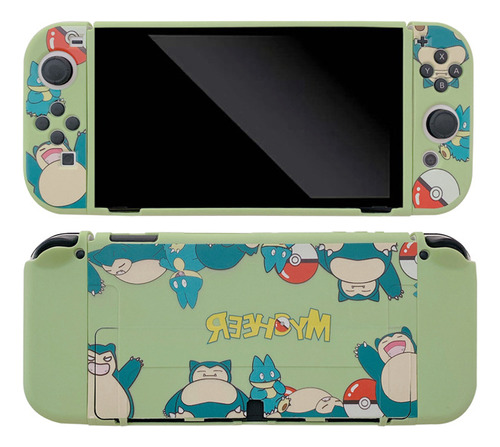 Snorlax Pokémon Funda Protectora Para Switch Oled